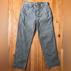 Rugby Ralph Lauren Olive Green Antique Classic Fil Chino Pants 30x29